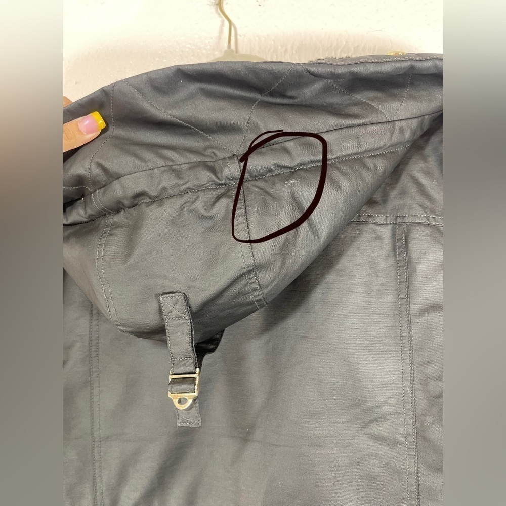J. Crew Perfect Winter Parka Women’s Small Water Black Hooded Snow Ski Jacket - Picture 15 of 16